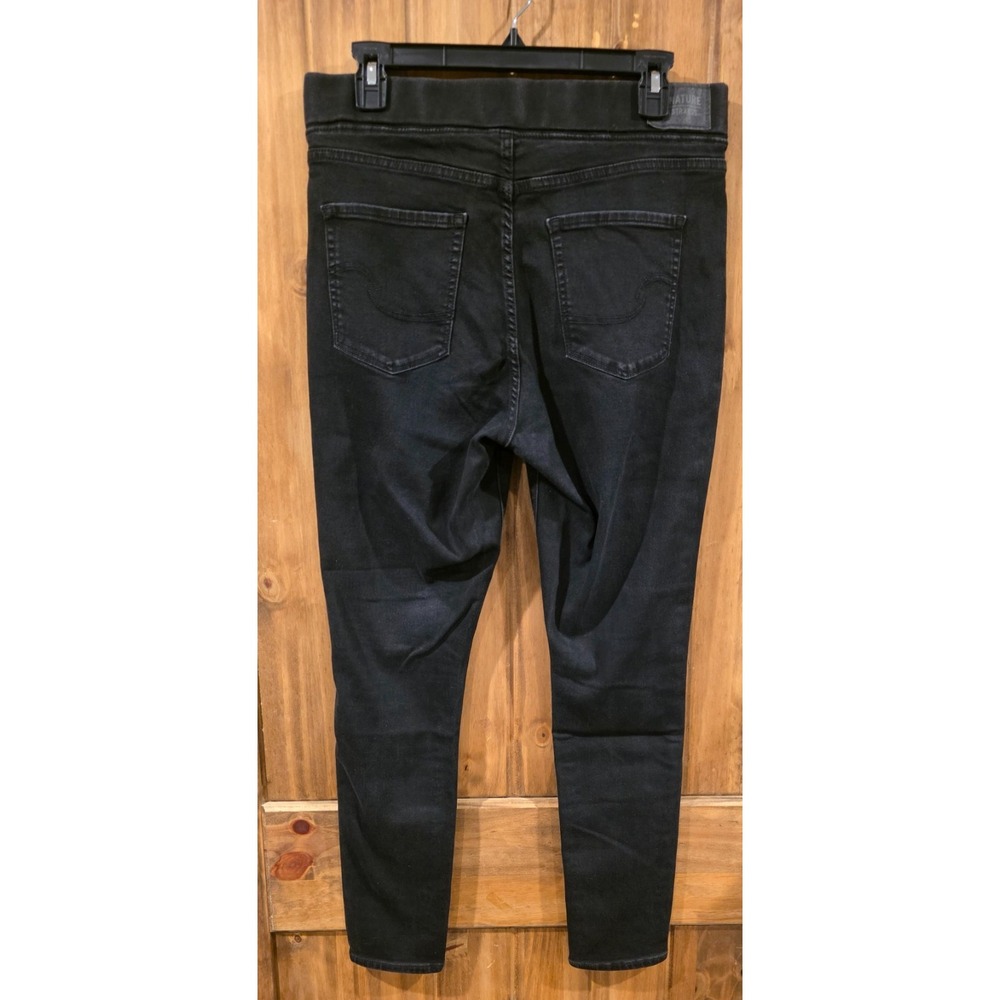Signature By Levi Strauss & Co. Shaping Super Skinny Jeans Womens 14 Black - Picture 2 of 6